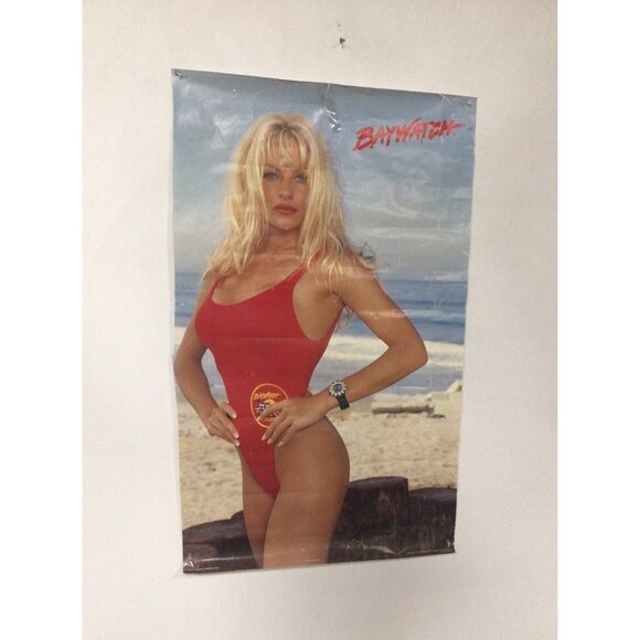 Other - Vintage 1995 Poster Locker Room Sexy Pamela Anderson Baywatch C.J. Parker Canada